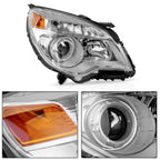 Halogen Headlights for Chevy Equinox (2010-2015) Projector Style