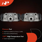 2Pcs Rear Brake Wheel Cylinder for Ford Mustang II (1974–1978)