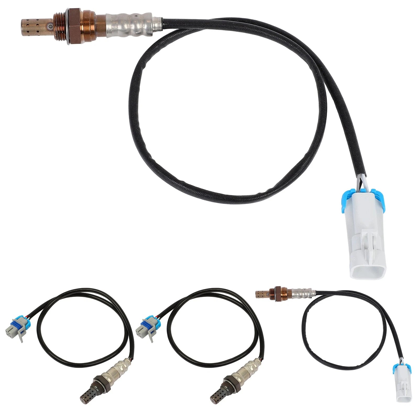 Set of 4 Oxygen O2 Sensors Upstream Downstream for Chevrolet Avalanche (2008–2013)