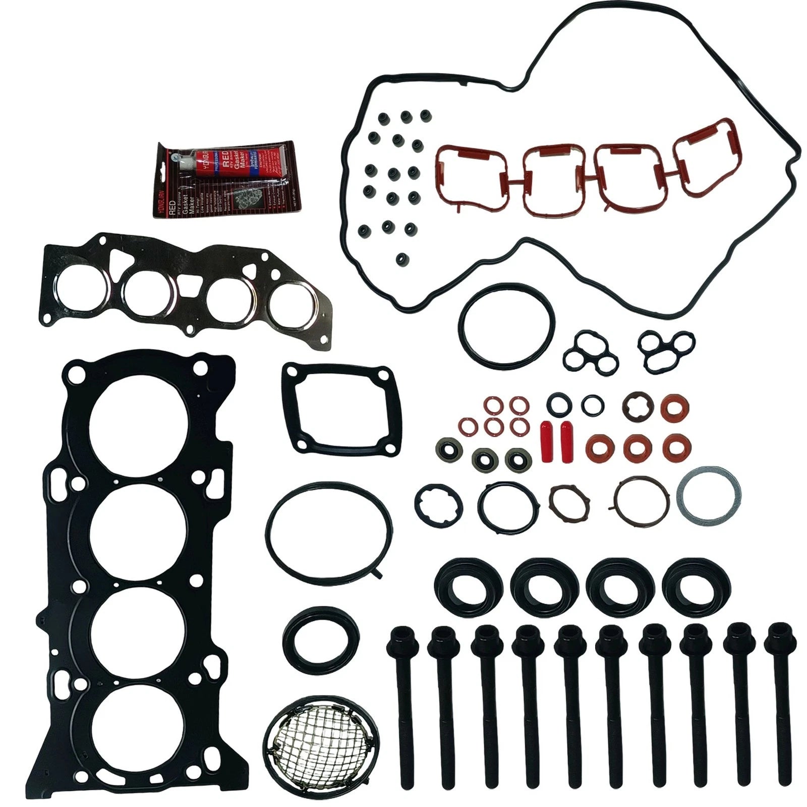 Head Gasket Bolts Set for Toyota Camry, RAV4, Scion tC (2010–2016)