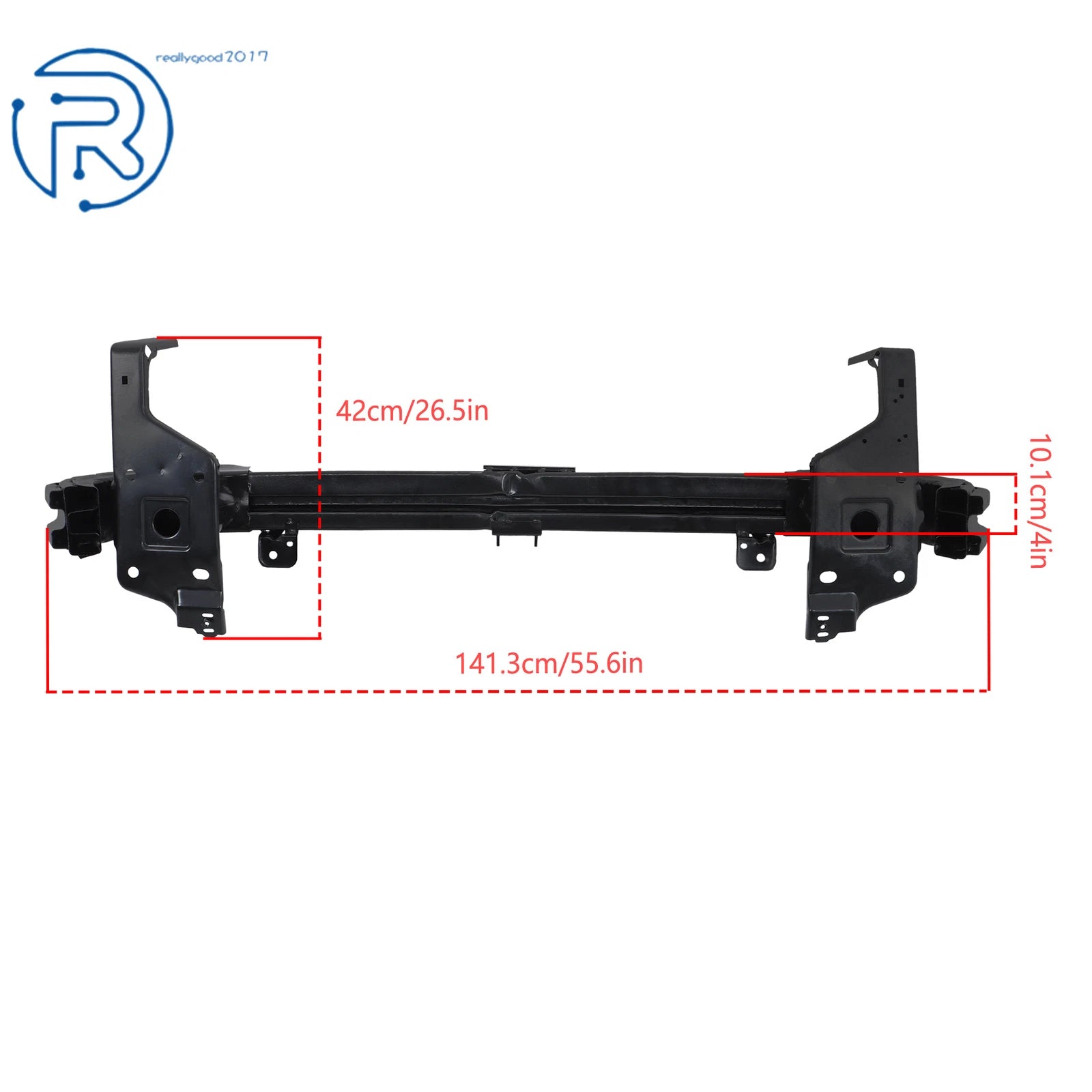 Front Bumper for Ford Edge/Lincoln Nautilus (2019-2023) Black