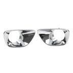 Set of 2 Fog Light Bezel Covers Chrome for Jeep Grand Cherokee (2011–2013)