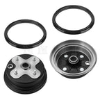 2X Front Wheel Brake Drum Hub & Dust Seal Kits for Yamaha Big Bear 350 Kodiak 400