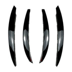 4 Pcs Front Bumper Splitter Spoiler Canards for Mercedes Benz C-Class (2022-2023)