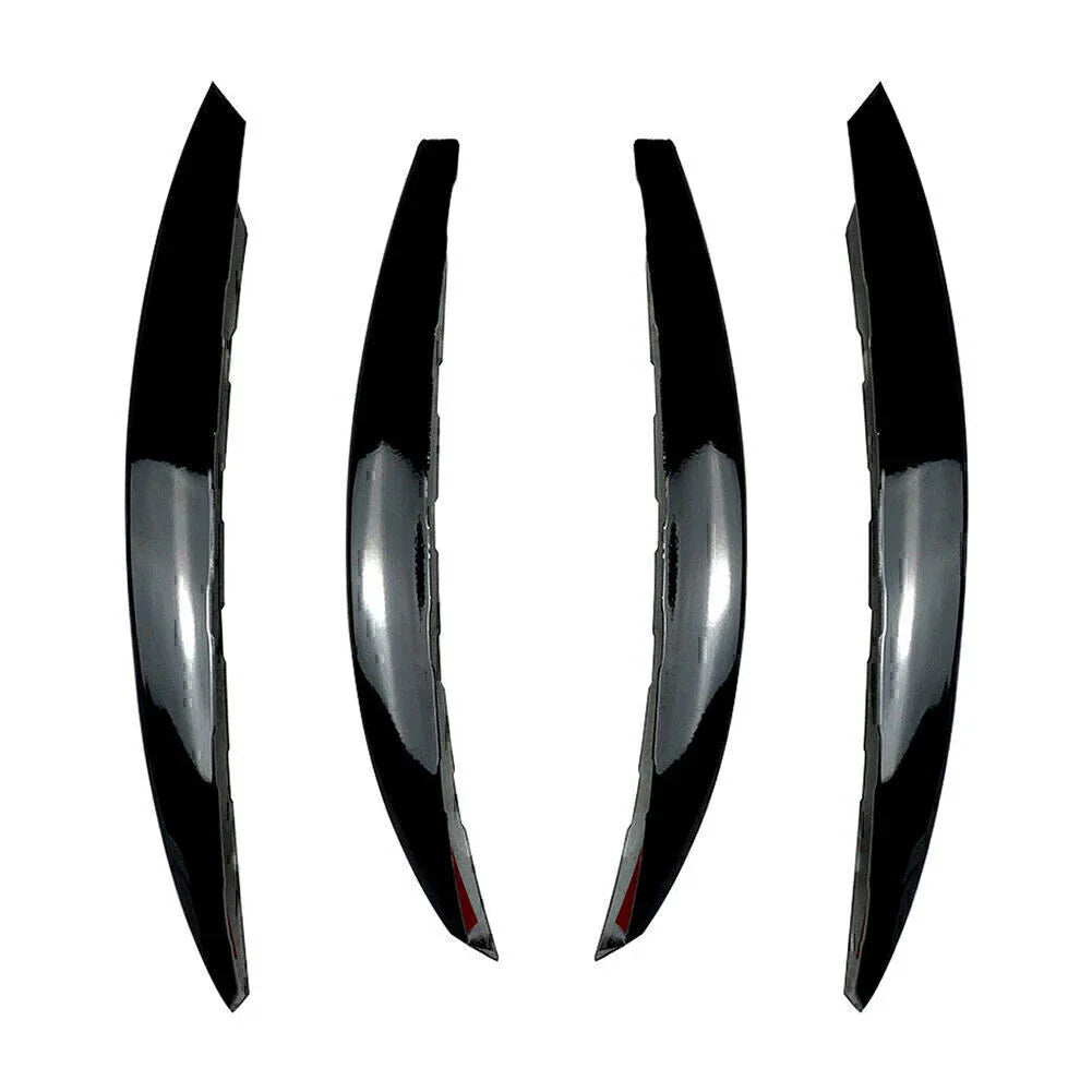 4 Pcs Front Bumper Splitter Spoiler Canards for Mercedes Benz C-Class (2022-2023)