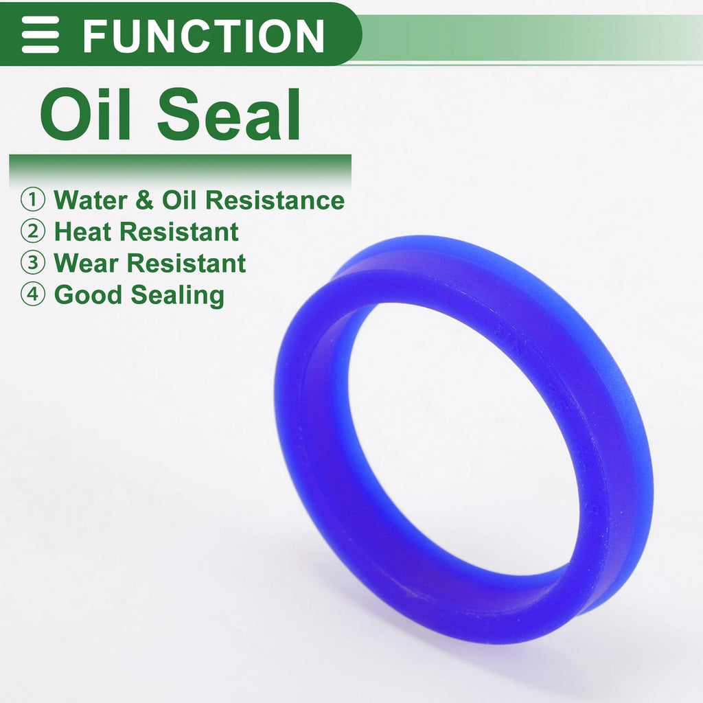 Set of 5 Oil Seal Rotary Shaft Seal TPU 35x43x8mm High Pressure