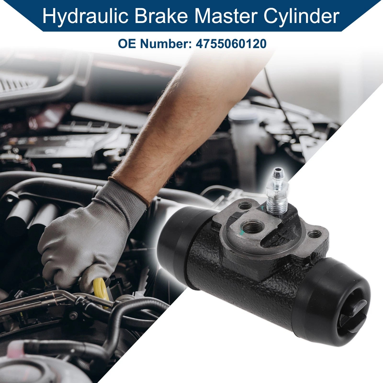 Brake Master Cylinder No. 4755060120 for Toyota 4Runner (1996–2000) Aluminum Alloy