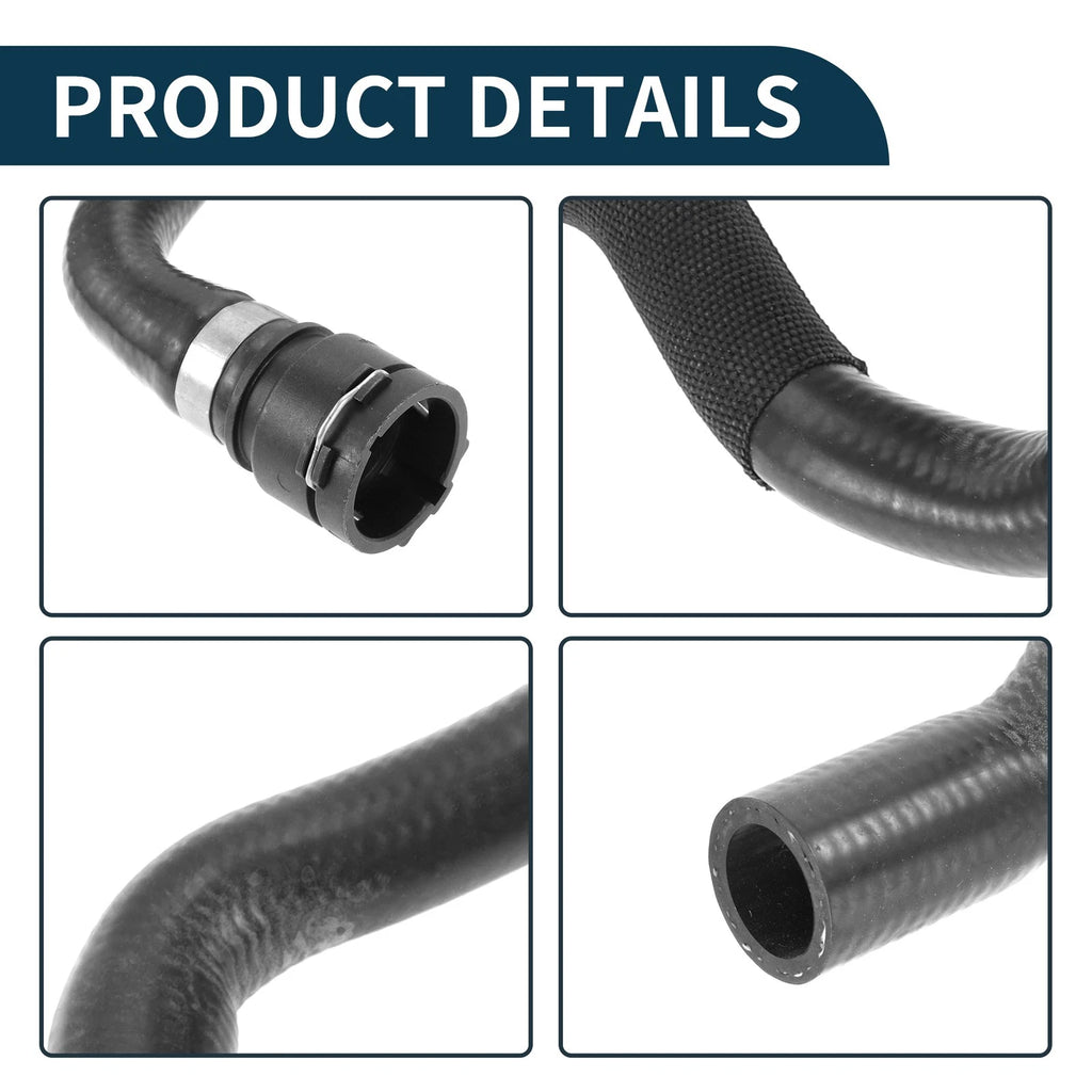 Heater Hose for Audi A4, A4 Quattro (2008–2013) No. 8K1819371AB Rubber