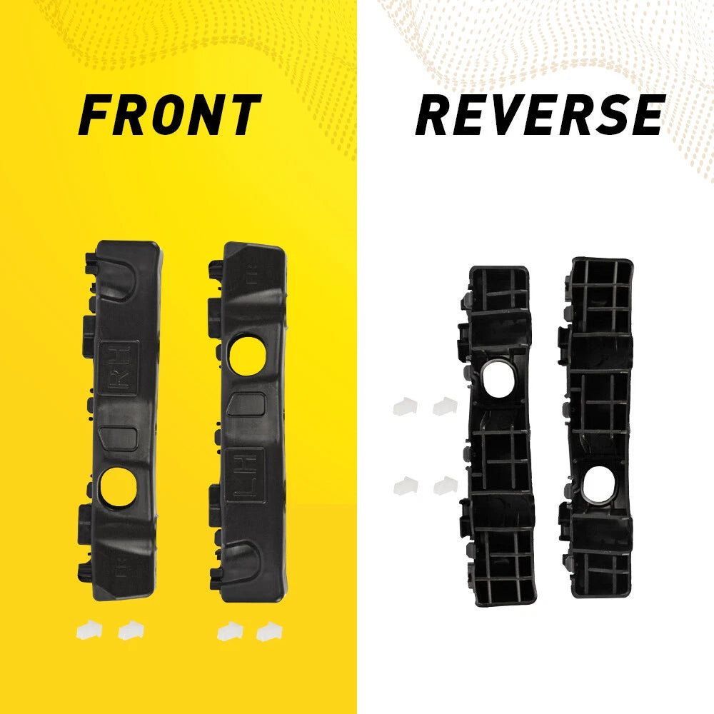 Set of 2 Front Bumper Support Brackets for Kia Forte (2019-2022)