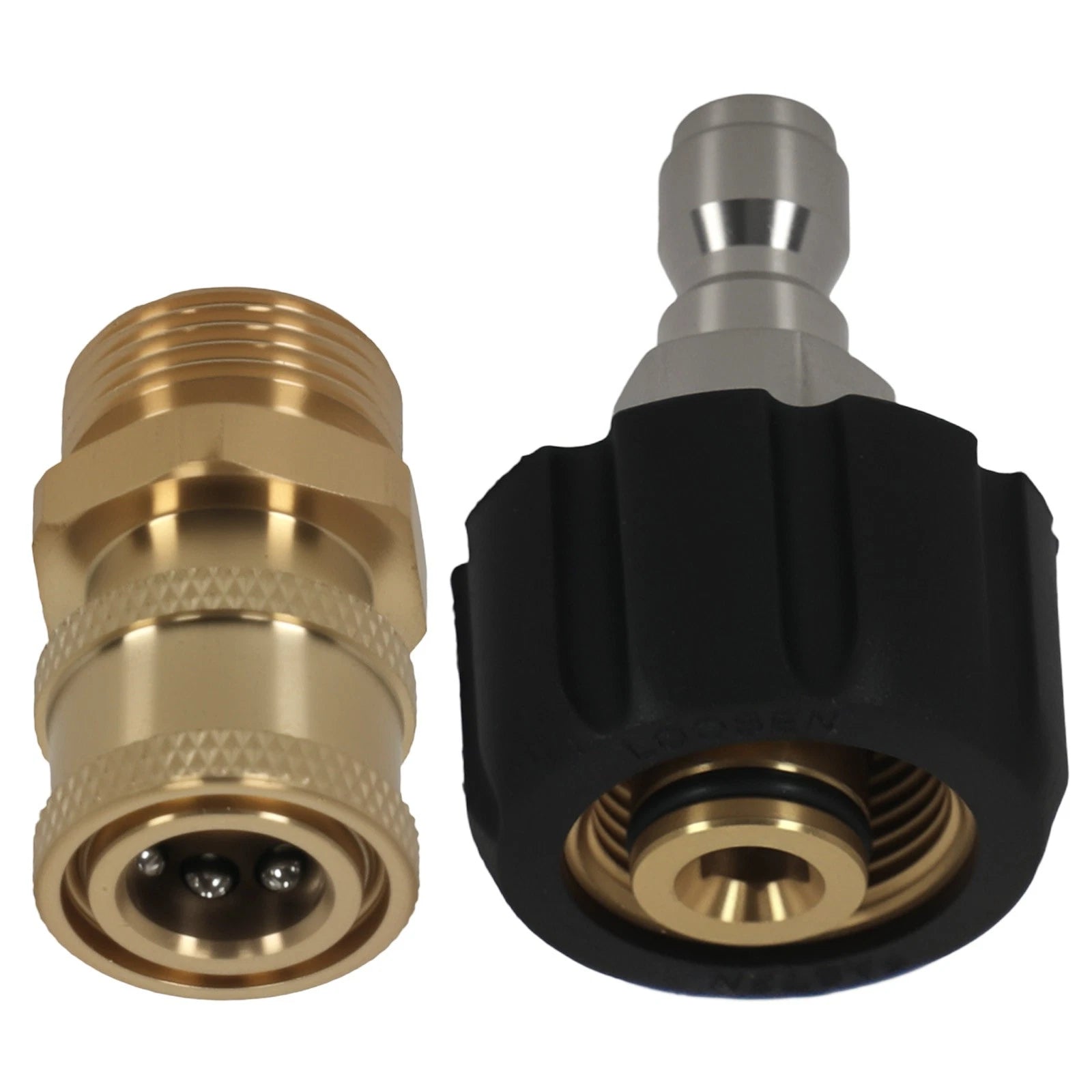 Brass Adapter M22 to 1/4" for Pressure Washer Gun (5000PSI)
