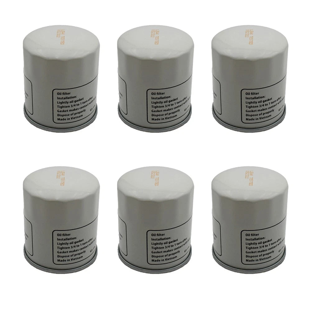 Set of 6 Trans Oil Filters HG52114 600976 109-3321 for RZT54