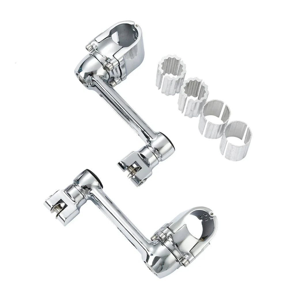 Chrome Footrest Footpeg Bracket Mount for Honda Goldwing 1800