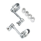 Chrome Footrest Footpeg Bracket Mount for Honda Goldwing 1800