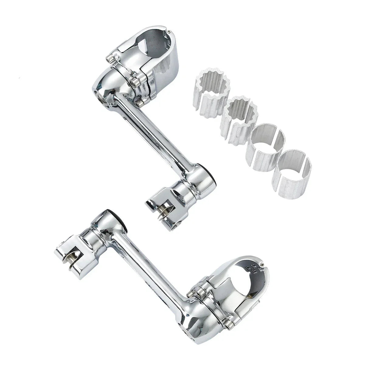 Chrome Footrest Footpeg Bracket Mount for Honda Goldwing 1800