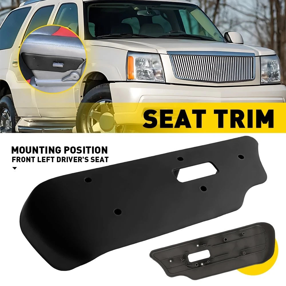 Left Power Seat Switch Bezel for Chevrolet Silverado GMC Sierra (2003–2007)