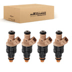 4 Piece Fuel Injector for Volkswagen Jetta Sedan 2.0L (1993–1999) Top Feed