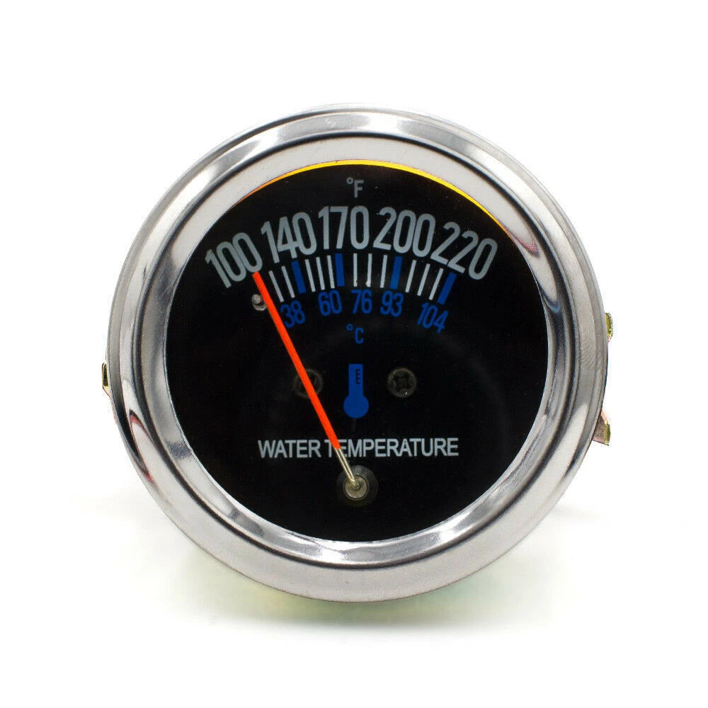 2" Water Temperature Gauge for Universal Vehicles (40-130 & 100-265)