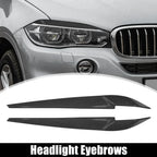 Headlight Eye Lid Cover Sticker 1x for BMW X5 X6 F15