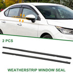 2pcs Weatherstrip Window Seal for Honda City (2016–2023) No. 72950T9AT01
