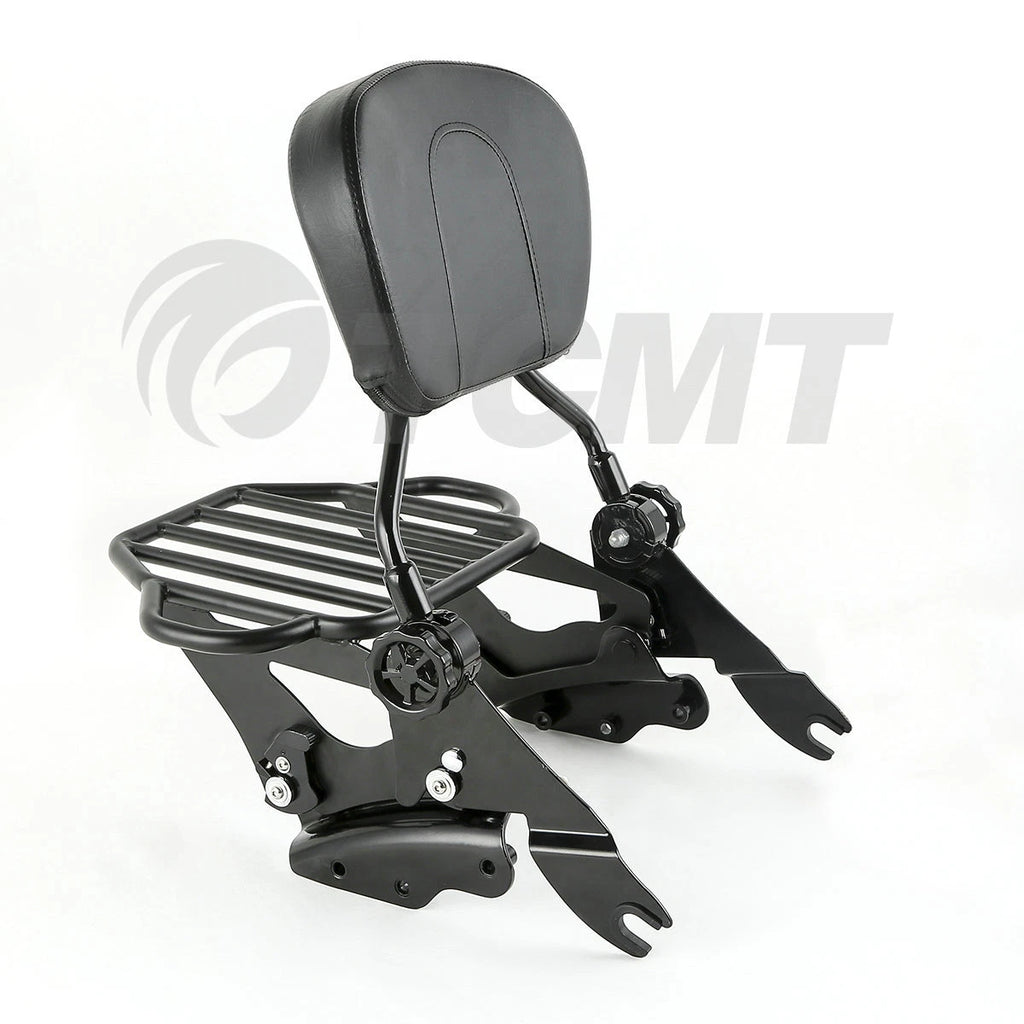 Sissy Bar Luggage Rack Docking Hardware for Harley Touring (2009–2013)