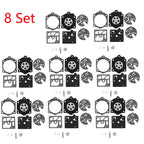 Set of 8 Carburetor Gasket Repair Kit for Stihl 015 015AVE (K10-HDC)
