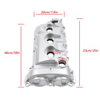 Aluminum Left Valve Cover for Chevy Malibu Equinox Enclave G6 G8 (2008–2017)