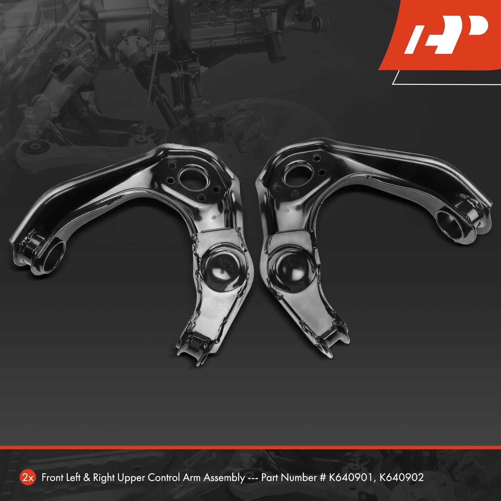 2X Front Upper Control Arms for Nissan D21 (1986-1997)