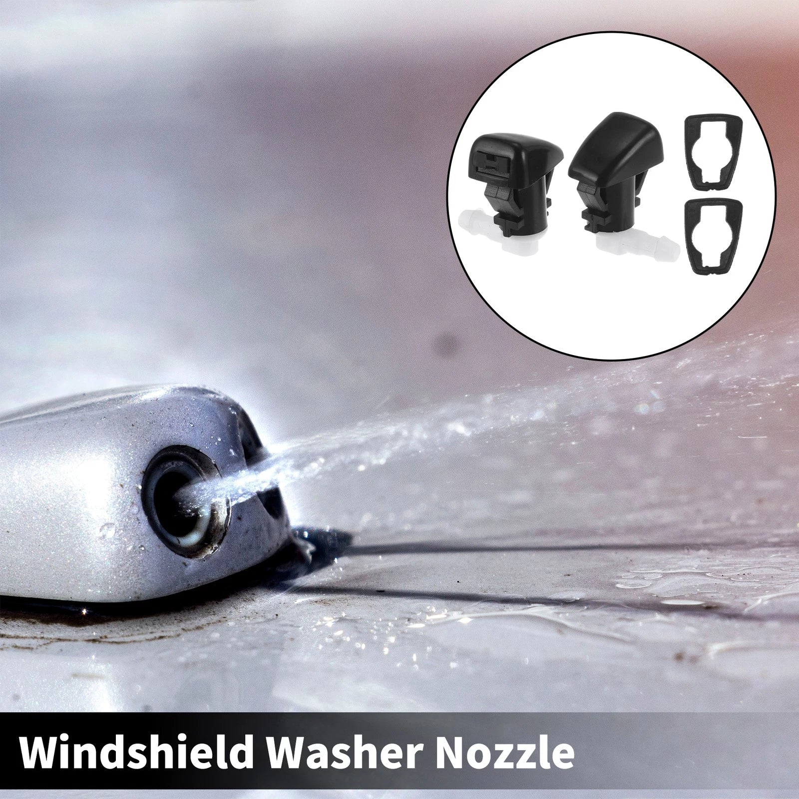 2Pcs Front Windshield Washer Nozzle for Chevy Colorado (2015–2023) No.22944961