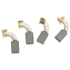 Set of 4 Carbon Brushes for Electric Drill Angle Grinder Motors 61017