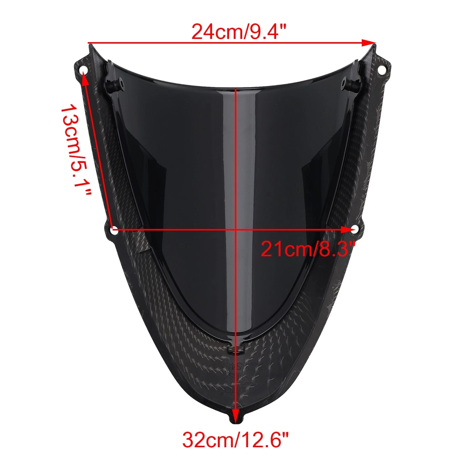 Headlight Fairing Windshield for Aprilia RS 660 (2020–2024) Simulated Carbon