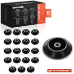 20Pcs Nylon Body Hole Plug Retainer for Honda Accord CR-V Civic 