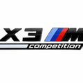 Genuine OEM Rear Emblem for BMW X3 M Competition (2020) 51148077609