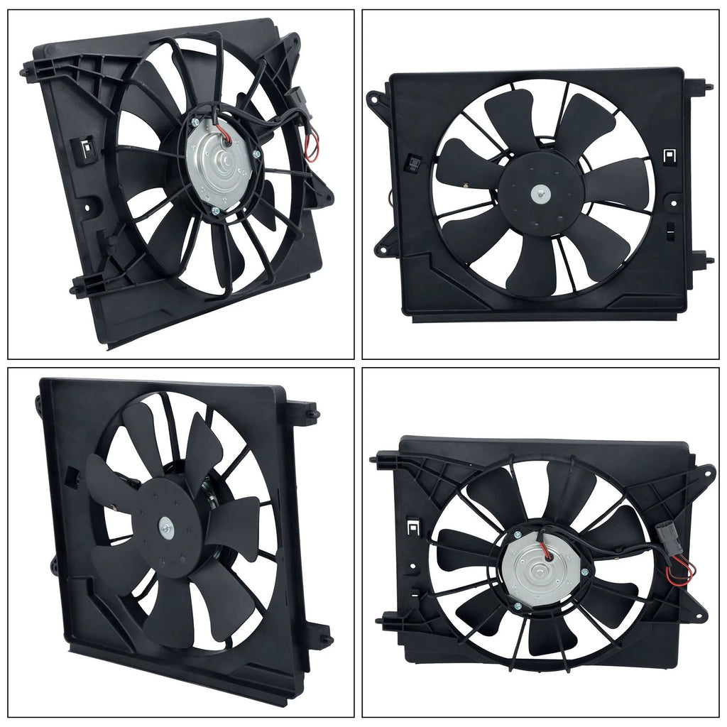 Set of 2 Cooling Fan Assemblies for Honda Element (2007–2011)