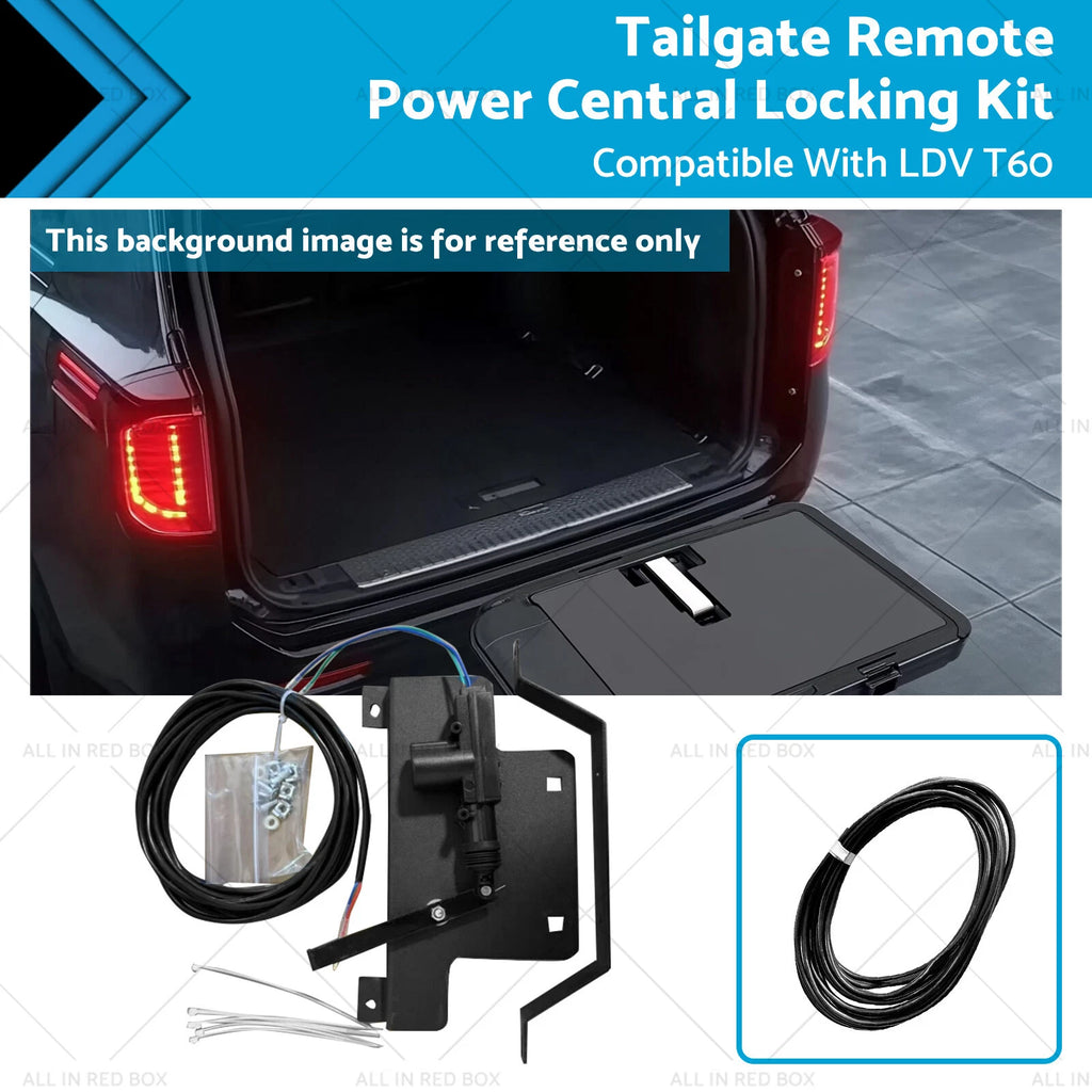 Automatic Tailgate Remote Power Central Locking Kit for LDV T60 (2017–2024)