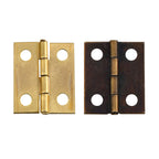24pc Mini Hinge for Vintage Wooden Box Dollhouse Accessories (18mm x 15mm)