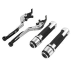 Folding Extendable Brake Clutch Lever Grip Set for Yamaha XMAX 250 300 (2017-2023)