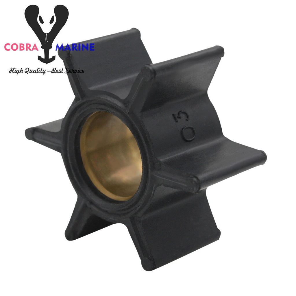 Water Pump Impeller for Mercury 3.9/4.5/7.5/9.8HP (Part Numbers: 47-89981, 47-65957, 18-3039)