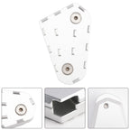 Brake Foot Pedal Enlarger Pad CNC Silver for Ducati Multistrada 950 1200 1260