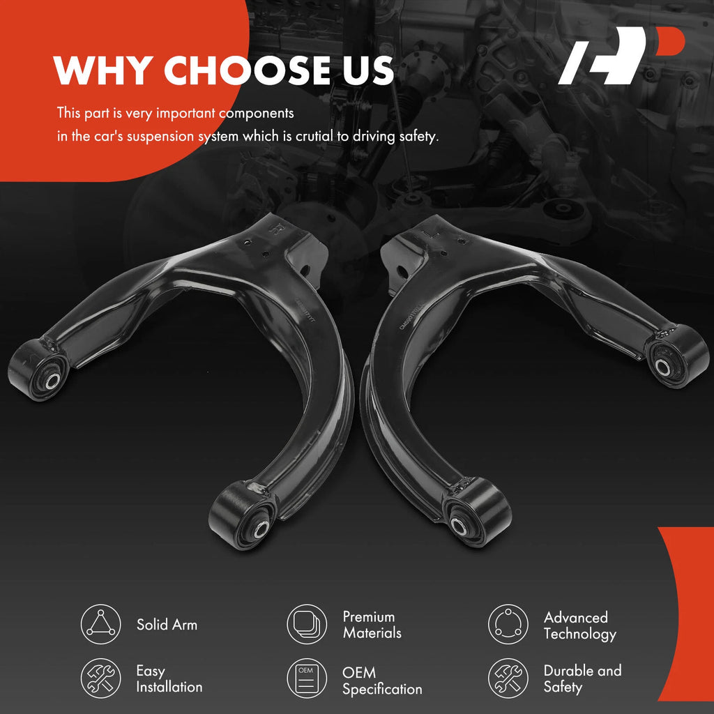 2Pcs Rear Upper Control Arm for Hyundai Sonata, Kia Optima (1998-2005)