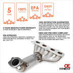 Direct Replace Catalytic Converter for Toyota Camry 2.4L Hybrid (2007–2011)