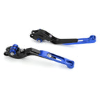 Adjustable Folding Brake & Clutch Lever for KTM 390 (2019) - Blue T9