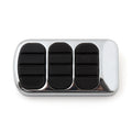 Brake Pedal Pad for Harley Electra Glide, Street Glide, Road King (1980–2015) Chrome