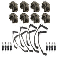 Ignition Wires & Coils Set for Chevy GMC 8.1L VIN G (2001–2006)