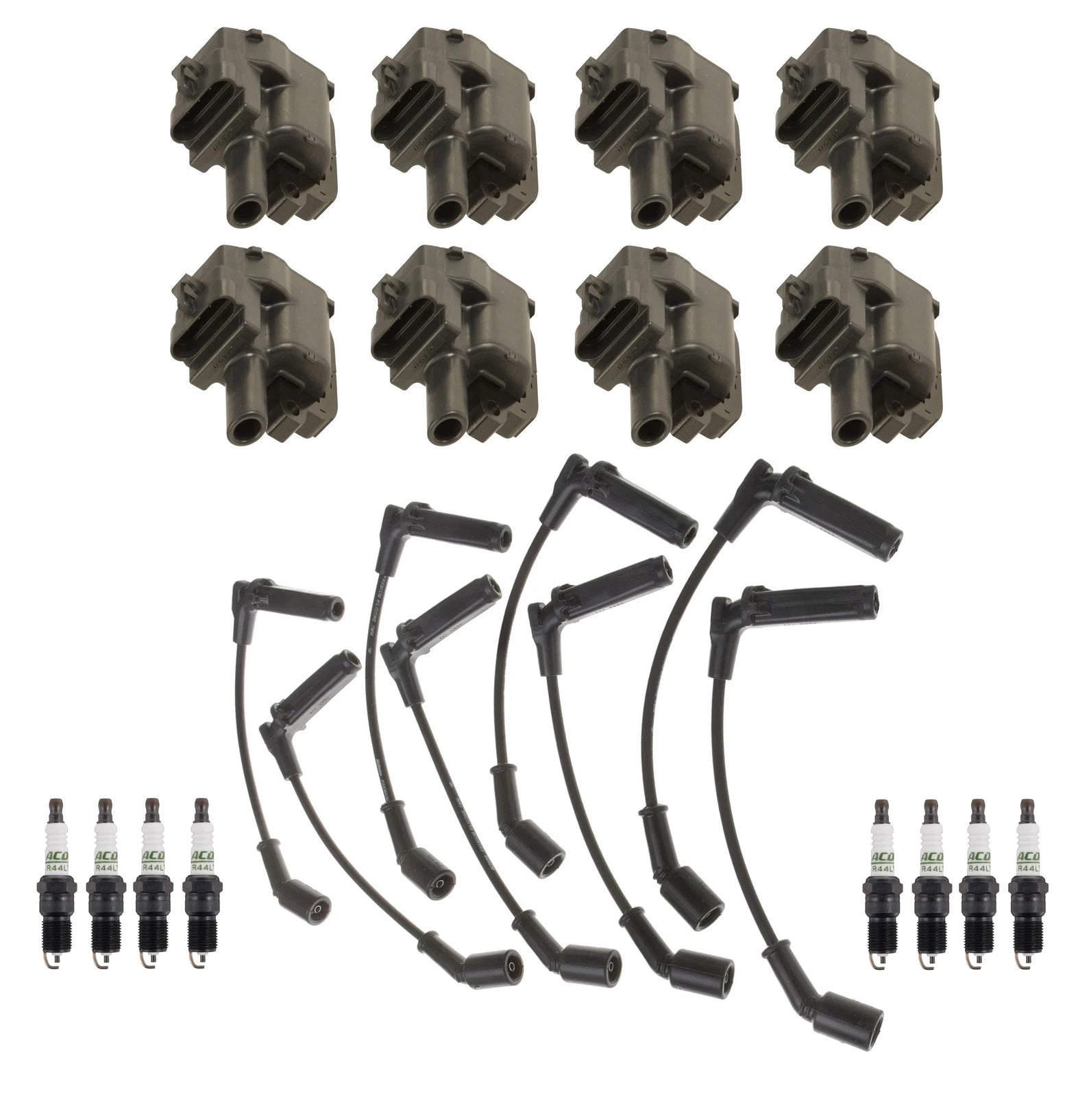 Ignition Wires & Coils Set for Chevy GMC 8.1L VIN G (2001–2006)
