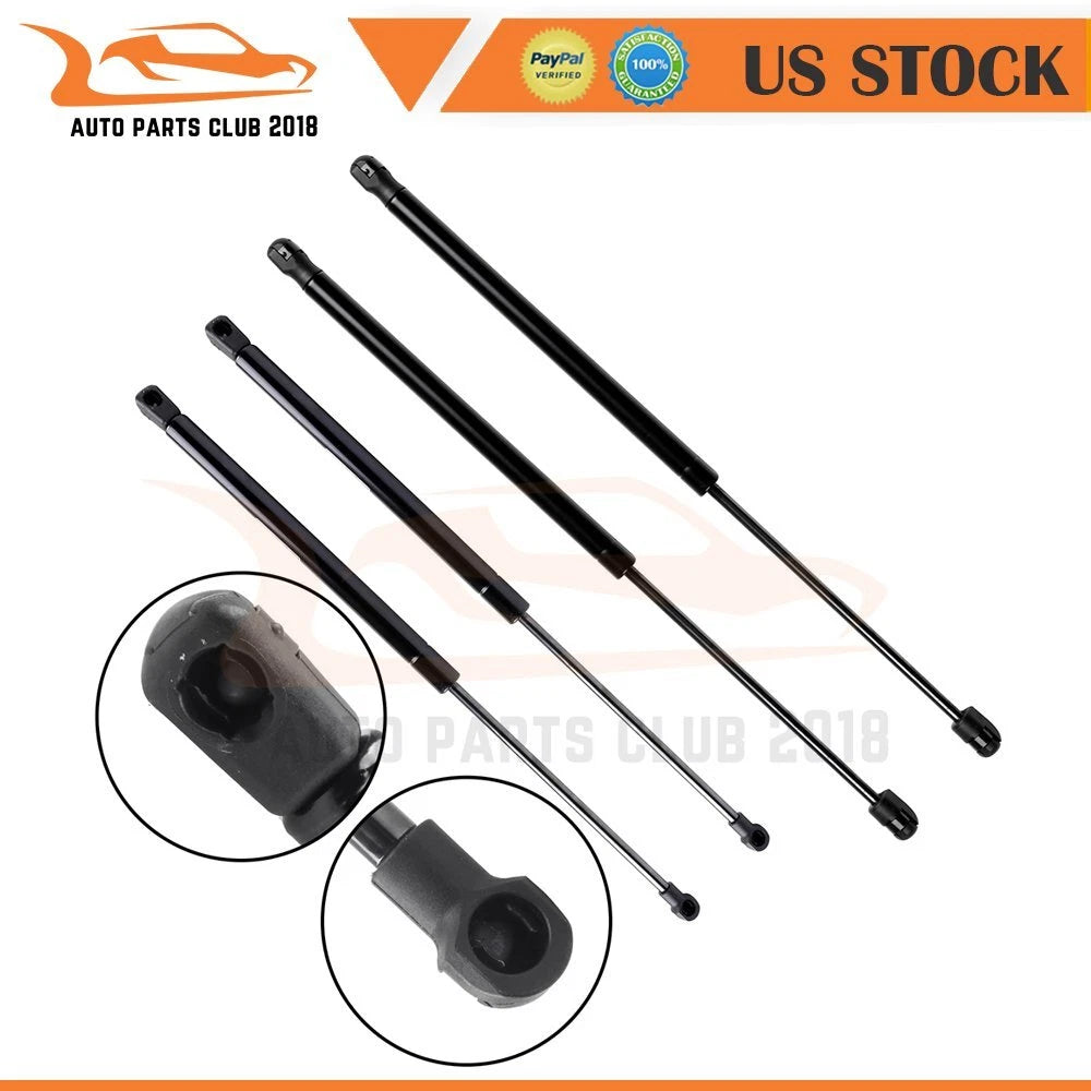 2 Hood + 2 Liftgate Lift Supports for Volvo XC90 (2003–2014) 6324 6133