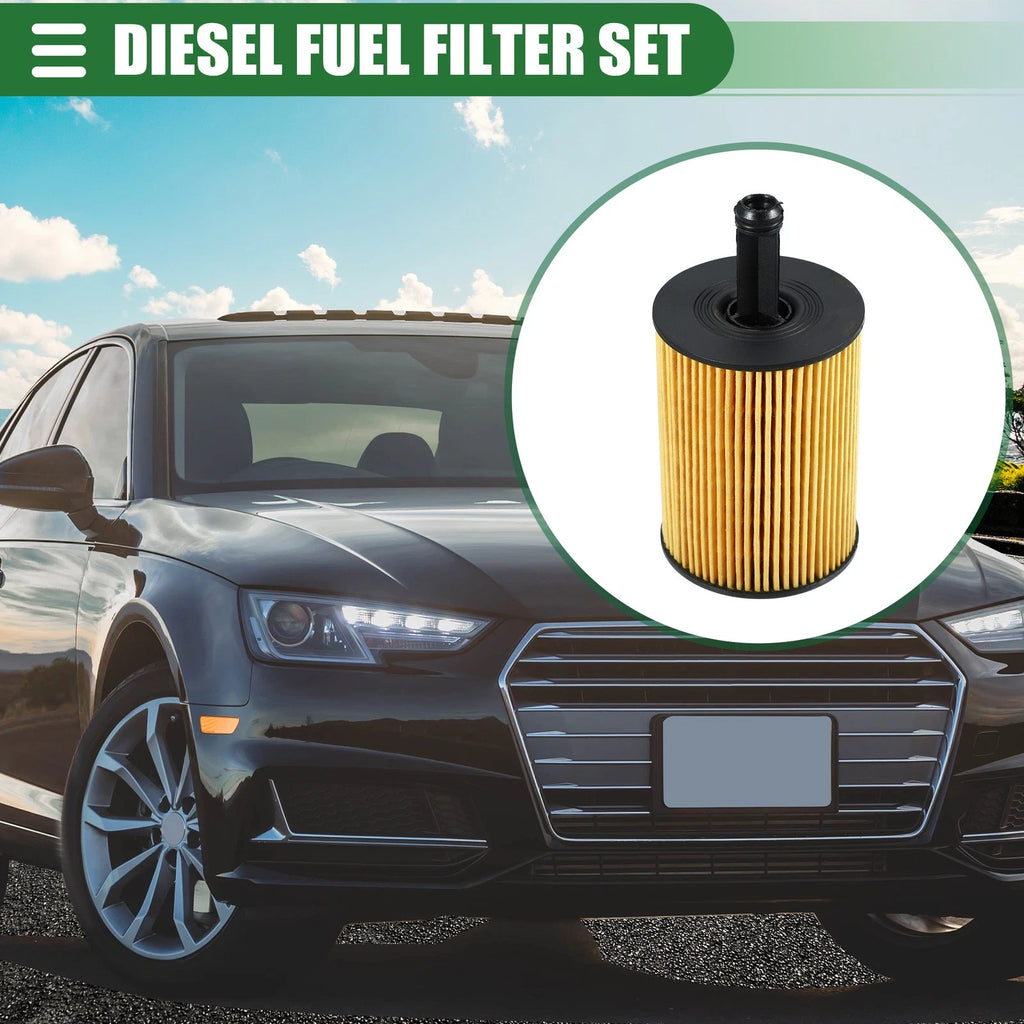Set of 2 Engine Oil Filters for Audi A3 (No. 045115466/071115562C)