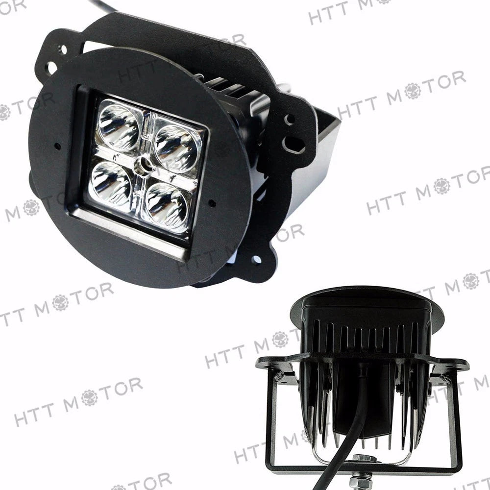 Fog Lamp Mounting Brackets for Jeep Wrangler JK Unlimited (2007–2017)
