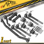 Set of 12 Front Idler Arm Drag Link Tie Rod Ball Joints for Chevy Blazer (1996–2005)