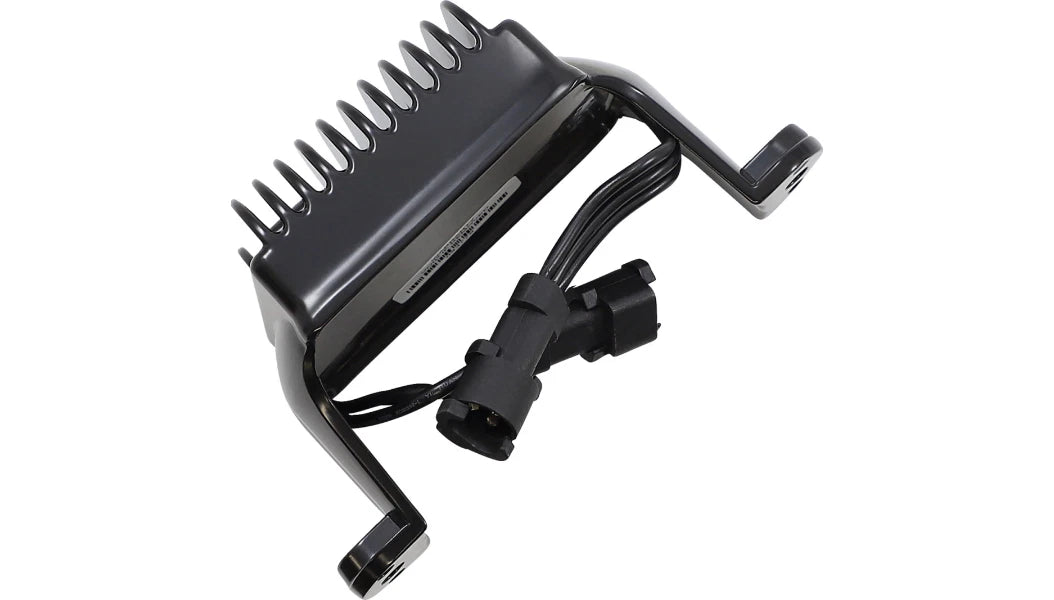 Drag Specialties Black Premium Voltage Regulator for Harley Touring (2009–2016) 7450509