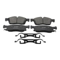 Set of 4 Bosch QuietCast Front Semi-Metallic Brake Pads for Dodge Jeep